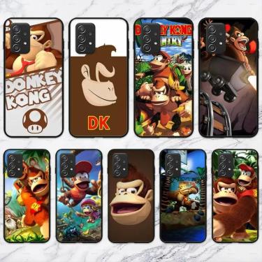 Imagem de Donkey kong jogo Caixa Do Telefone Para Samsung Galaxy A02 A12 A21 A22 A32 A41 A42 A51 A71 A72 Shell