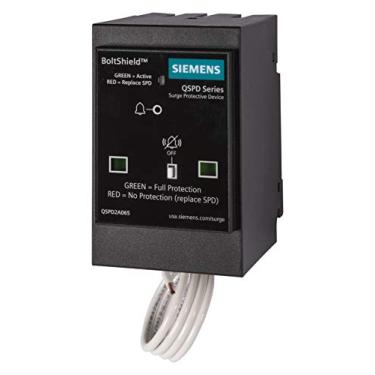 Imagem de Siemens QSPD2A065P Aparelho de proteção contra surtos plug-in 2 pólos 120/240V, preto