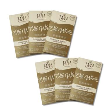 Imagem de CHOCOLATE BRANCO ZERO AÇÚCAR OFF WHITE - Pack com 6 unidades 75g cada