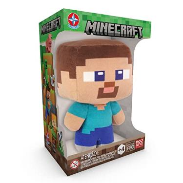 Imagem de Brinquedos Estrela - Pelúcia Steve Minecraft