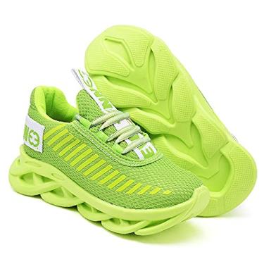 Imagem de Tênis Infantil Menina Evoltenn Sola Trança (Verde, BR, Criança de 9 a 12 anos, Numérico, 29)