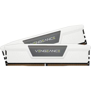 Imagem de CORSAIR Memória de computador Vengeance DDR5 RAM 32GB (2x16GB) 6000MHz CL36 Intel XMP iCUE - Branco (CMK32GX5M2E6000C36W)