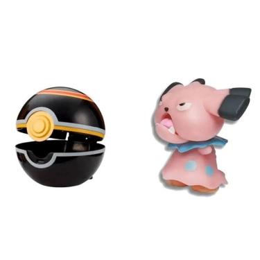 Imagem de Pokebola Clip Pokemón Com Boneco Snubbull