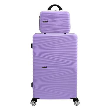 Imagem de Mala de Viagem Rígida com Frasqueira Rodinha dupla 360 Leve Bagagem Av
