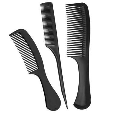 Imagem de Kit Econômico e Pratico 3 Pentes De Cabelo Santa Clara