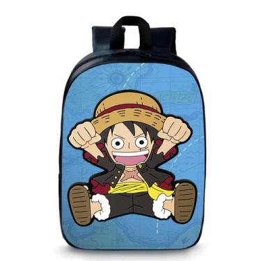 Imagem de Mochila Escolar Pequena Bolsa Pré Escolar Infantil Mangá Anime Geek Sk