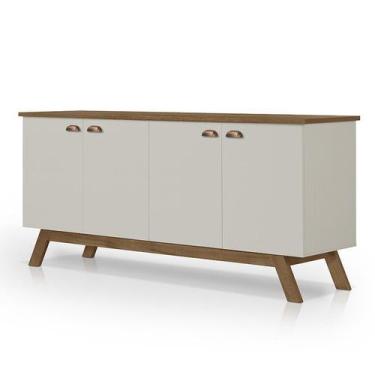 Imagem de Buffet Tebarrot Atlanta II Off White/Madeira