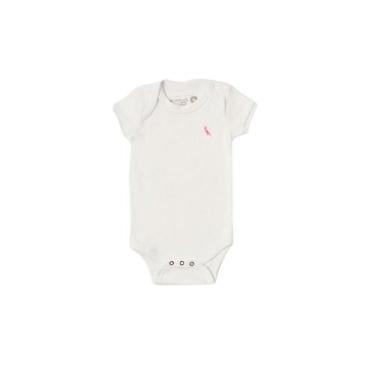 Imagem de Macaquinho Bebe Pop Pp Bordado Reserva Mini, Branco, G