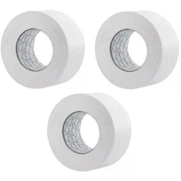 Imagem de 03 Fitas Borda Branca Pvc Texturizado P/ Móveis 64mm x 50mt - Allparts