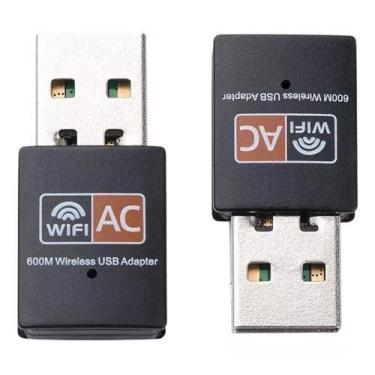 Imagem de Adaptador Wi-fi Dual Placa Pc Band 2.4  WX-18 - Leon