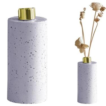 Imagem de Aromatizador De Ambientes Peônia Artesanal De Cimento Com Granilite - 
