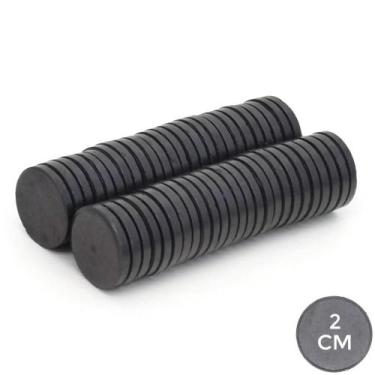 Imagem de Ímã Redondo para Artesanato 20mm - 50 Unidades - Telanipo