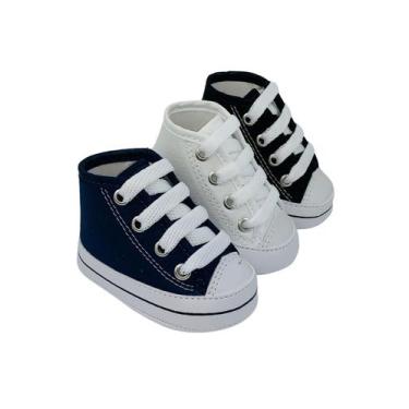 Imagem de Kit Com 3 Pares Sapatinho De Bebê Direto Da Fabrica do 13 Ao 18 - Drin