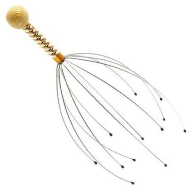 Imagem de Massageador Manual de Cabeça 12 pontas - Alux