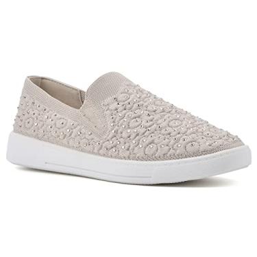 Imagem de WHITE MOUNTAIN Tênis feminino Unit, Castanho-acinzentado/Tecido, 9