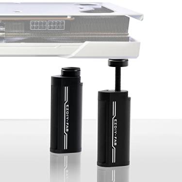 Imagem de EZDIY-FAB Suporte de GPU, suporte de placa gráfica, suporte de GPU com altura ajustável, suporte de placa de vídeo de alumínio