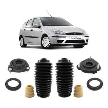 Imagem de 2 Kit Batente Coxim Dianteiro Ford Focus 2001 2002 2003 2004 - Qualyki