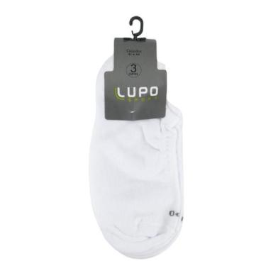 Imagem de Meia Lupo Sport Kit Com 3 Pares 41 Ao 44, Branco, UN
