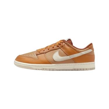 Imagem de Nike Tênis masculino Dunk Low Retro SE (HJ9121-815, monarca/linho/castanho-avermelhado escuro/marrom claro), Monarca, linho, castanho-avermelhado, marrom claro, 45