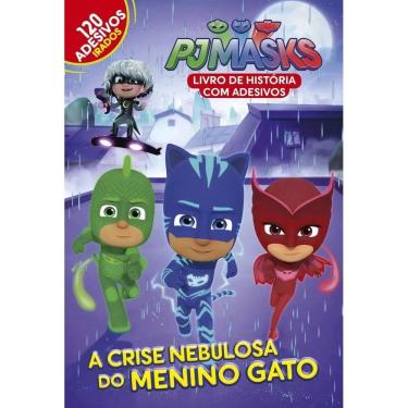 Imagem de História Com Adesivos - Pj Masks: A Crise Do Menino Gato