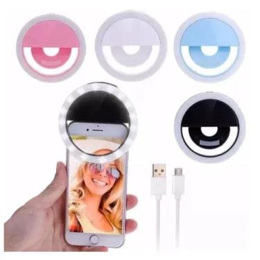 Imagem de Luz Selfie Ring Light Clipe Anel Led Flash Celular Universal - BC BORA