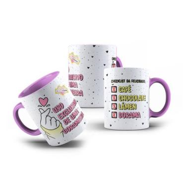 Imagem de Caneca Presente Dorameira Uso Exclusivo Café Chá Doramas - VilelaGG