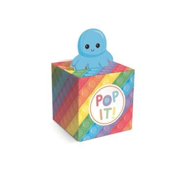 Imagem de Caixa Pop Up Pop It Fidget Toys - 10 unidades - Cromus - Rizzo, P