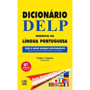 Imagem de DELP - Dicionário Essencial da Língua Portuguesa (português brasileiro