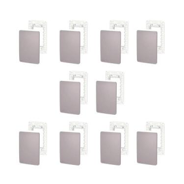 Imagem de Kit 10 Placas 4X2 Cega S730100224 Axis Grey Orion Schneider