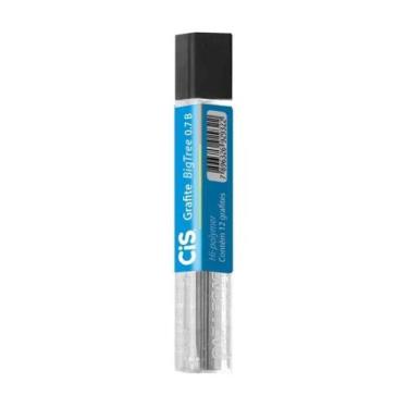 Imagem de Grafite 0.7mm HB/2B/B CiS Big TreeTubo c/12 Minas, 0.7mm B
