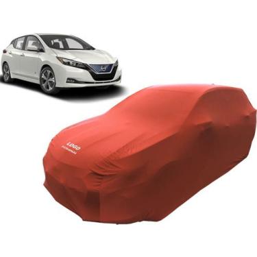 Imagem de Capa Cobrir Veículo Carro Original Nissan Leaf - Mz, Vermelha