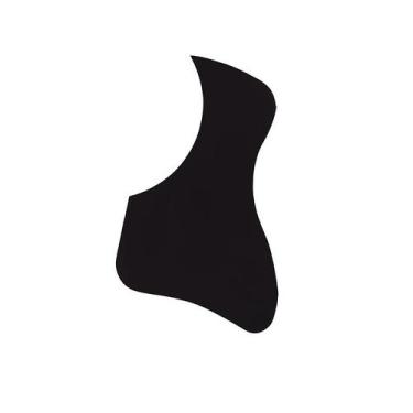 Imagem de Escudo Para Violão Folk Preto Liso Phx 68A