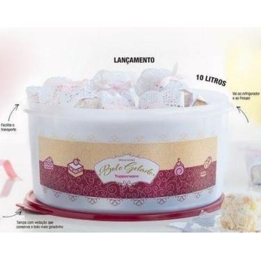 Imagem de Porta Tudo 10 L Bolo Gelado - Tupperware