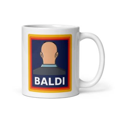 Imagem de Generic BALDI Caneca de café paródia para pai careca pai marido papai, 325 ml, branca