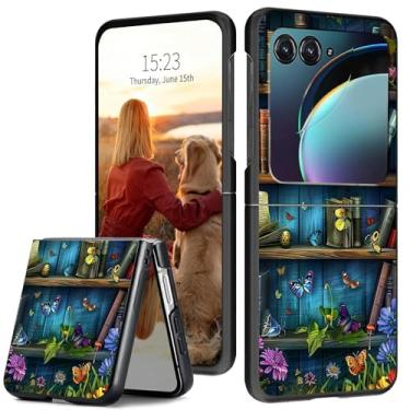 Imagem de HEAKIERG Capa de telefone para Moto Razr+ Plus 2024 mulheres e homens, capa de proteção para câmera à prova de choque à prova de choque para Motorola Razr Plus 2024/Moto Razr 50 Ultra 6,9 polegadas,