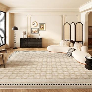 Imagem de HJZSZX Tapete para sala de estar, quarto, tapete de pelo curto, fácil de limpar, tapete para sofá, área grande, decoração para casa, tapetes para os pés, DD498, QT, A, 300x400CM