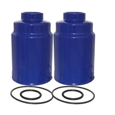 Imagem de DHAZIR Tp3018 Filtro de Combustível Filtro de Óleo Compatível com Chevy Express Gmc Savana 2500 3500 2012-2016 6.6L Duramax/Silverado Sierra 2500 3500 2001-2016 Classic 2017 Substi (2 Peças)