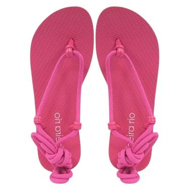 Imagem de Sandália Rasteira Chinelo De Dedo Amarrar Beira Rio 8449905