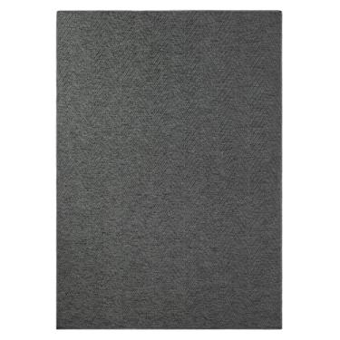 Imagem de TOWN & COUNTRY BASICS Pax Tapete de área lavável Everwash® sólido texturizado espinha de peixe, revestimento baixo, suporte antiderrapante, tapete fácil de limpar para animais de estimação e família,