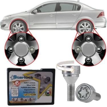 Imagem de Trava Antifurto Anti Roubo de Roda Parafuso Porca Farad Starlock Chevr