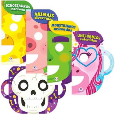 Imagem de Coleção Meu Primeiro Livro de Máscaras Animais Divertidos Para Ler e B