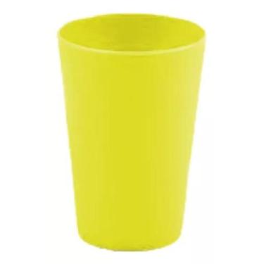 Imagem de Kit 10 Copos Plástico Resistente 400ml - Reutilizável - CDI Plastic, A