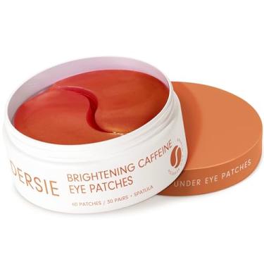 Imagem de Dersie Adesivos Para Olhos Inchados E Olheiras: Reduz O Inchaço E As Olheiras - Adesivos Iluminadores De Cafeína Com Ácido Hialurônico - Despertando E Hidratando (30 Pares)