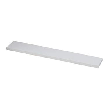 Imagem de Prateleira Reta Mdf Branca Com Suporte Invisível 120x20