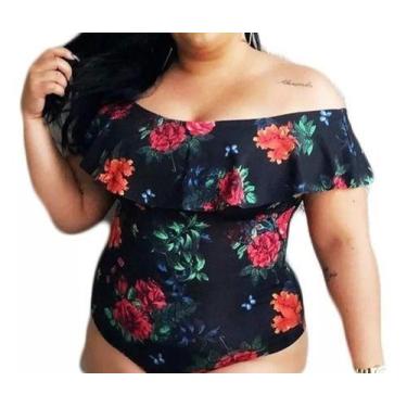 Imagem de Kit 10 Bodys Plus Size Cores e Modelos Variados - TLT, GG, Feminino, C