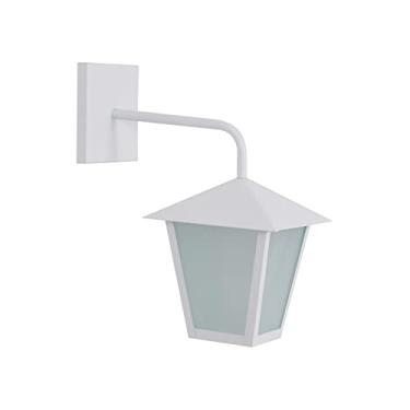 Imagem de Luminária Arandela Colonial Quadrada Branco