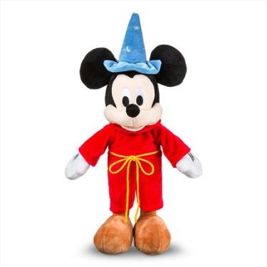 Imagem de Pelúcia com Mecanismo Disney Mickey Fantasia 40cm Luz e Som Multikids - BR2197 BR2197