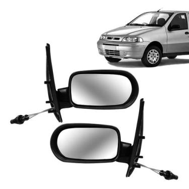 Imagem de Par Retrovisor Fiat Palio Fire 2001 a 2004 4P c/ controle - Retrovex