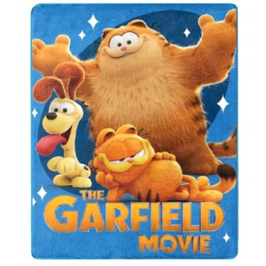 Imagem de NORTHWEST Cobertor de seda Garfield and Friends, 101,6 cm x 127 cm The Movie Crew