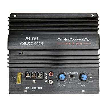 Imagem de Placa de Amplificador de Potência de Som de Carro, Peso Leve Fácil de Instalar 12v 600w Graves de Alta Potência Placa de Amplificador de Carro, Amplificador de Carro para Carros